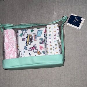 Roller rabbit travel bag pouches RR X target